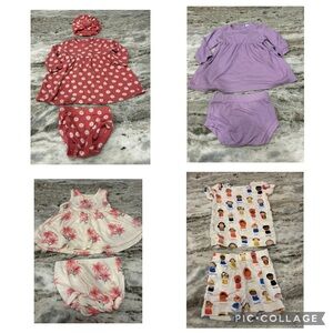 Angel Dear 6-12 month bundle of four outfits